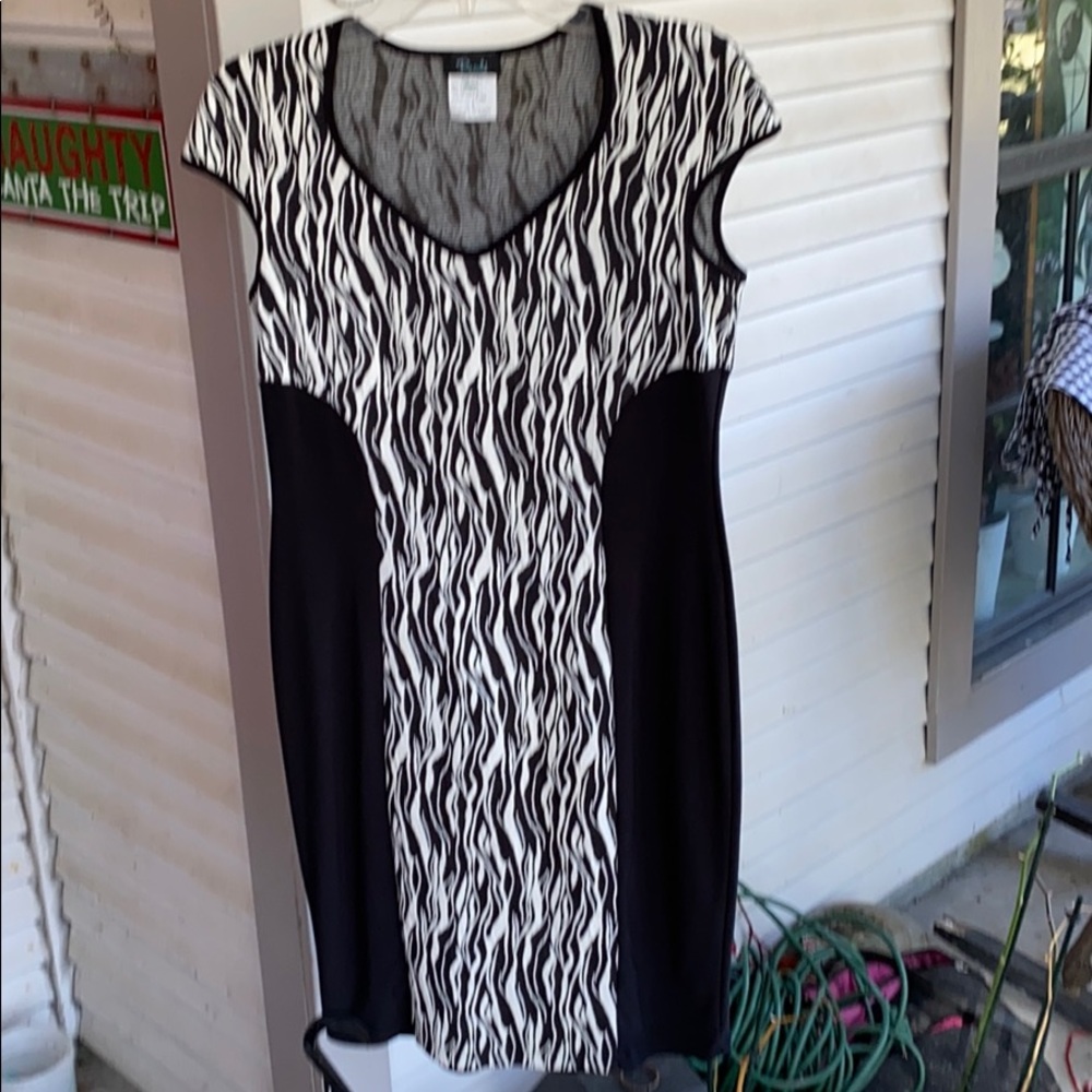 Bali Corp animal print beautifully shaping dress